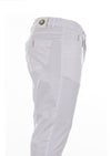 White Gold "V-metal 2" Tech Pants