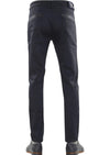 Navy Square Buckle Tech Pants