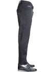 Black Dressy Shine Tech Pants