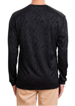 Black Diamond Collage Knit Sweater