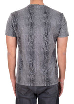 Gray Alligator Class Print Tee