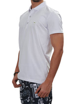 White Premium Luxe Polo