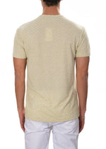 Green Square Luxe Linen Tee