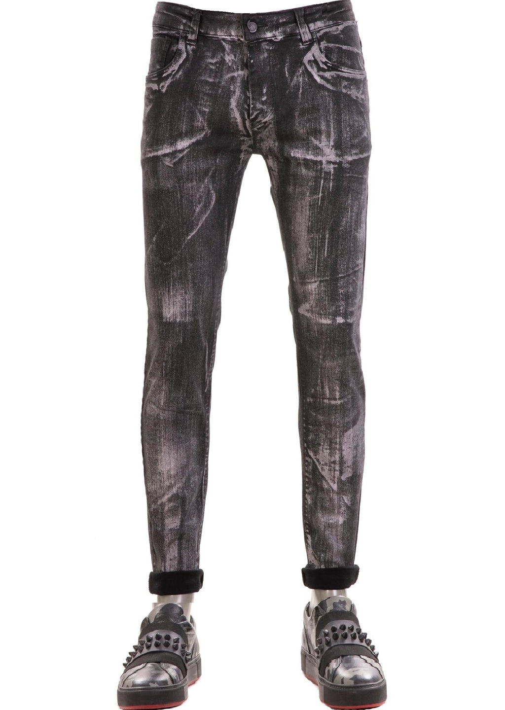 Pantalon jeans marque Kenzarro Jeans pour homme
